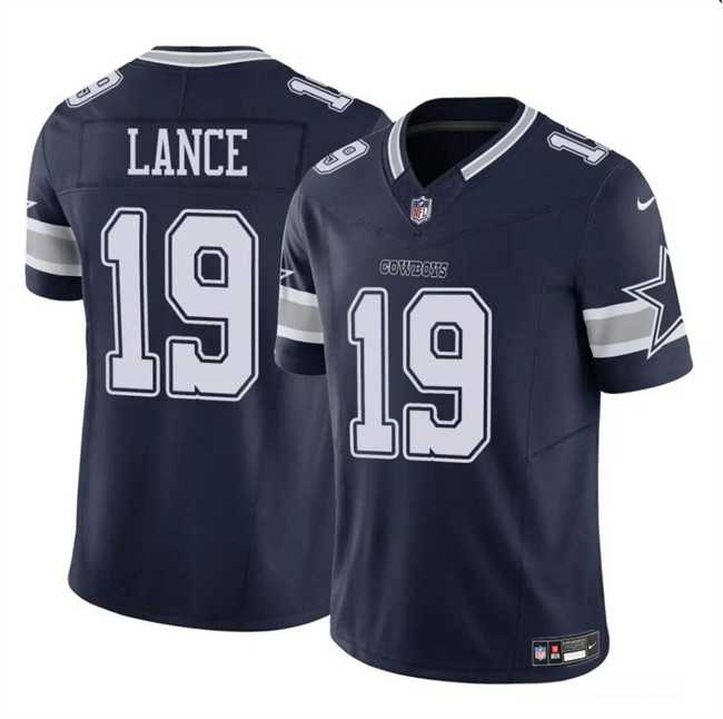 Men & Women & Youth Dallas Cowboys #19 Trey Lance Navy 2023 F.U.S.E Vapor Untouchable Limited Stitched Jersey->dallas cowboys->NFL Jersey